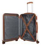 Kép Travelite Bali S,M,L Fehér/Cognac S: 34 l / M: 65 L: 96