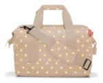 Kép Reisenthel Allrounder M Metallic Dots kávé 18 L