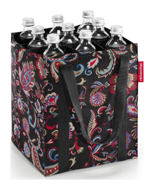Kép Reisenthel Bottlebag Paisley fekete