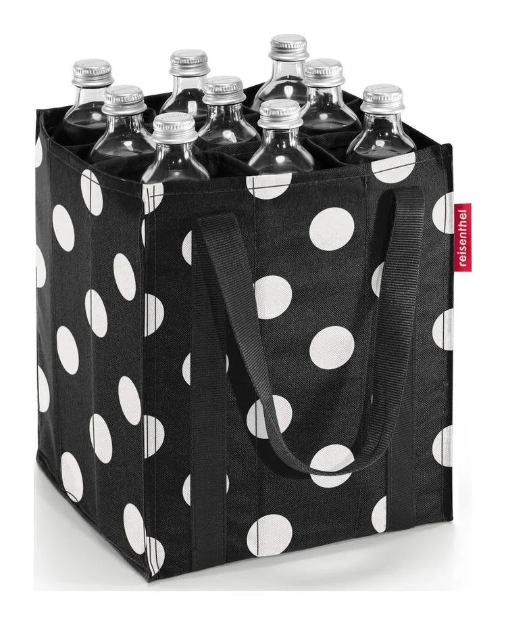 Kép Reisenthel Bottlebag Dots fehér