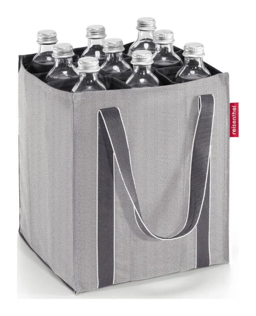 Kép Reisenthel palackzsák Herringbone szürke
