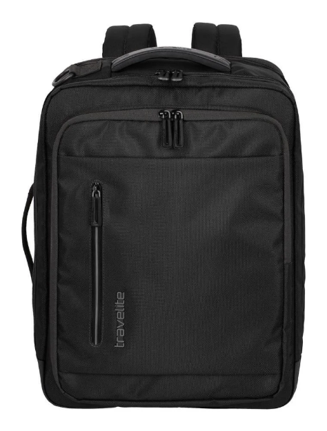 Kép Travelite Crosslite 5.0 deszkatáska / hátizsák Fekete 25/31 L