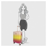 Kép Enrico Benetti Havana S Fuchsia 46 L