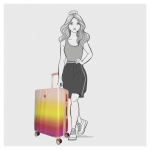 Kép Enrico Benetti Havana M Fuchsia 73 L