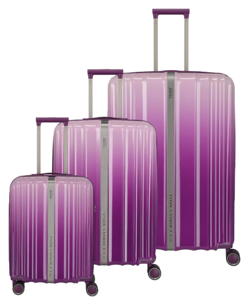Kép Travelite Lascana Edition S,M,L Purple Degrade S: 37 l / M: 63/69 L: 101