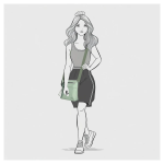 Kép Enrico Benetti Janice 66767 menta