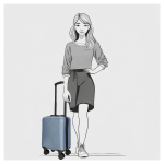 Kép Enrico Benetti Louisville 39040-40 farmer kék 25 L