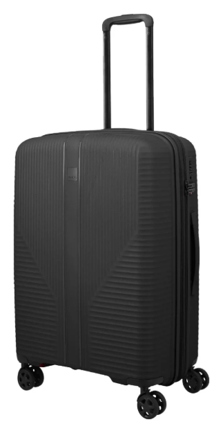 Kép Travelite Air Stripe M Fekete 75/86 L