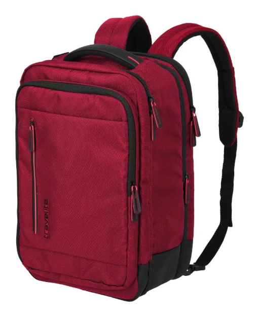 Kép Travelite Crosslite 5.0 Board bag/Backpack S Piros 20/23 L