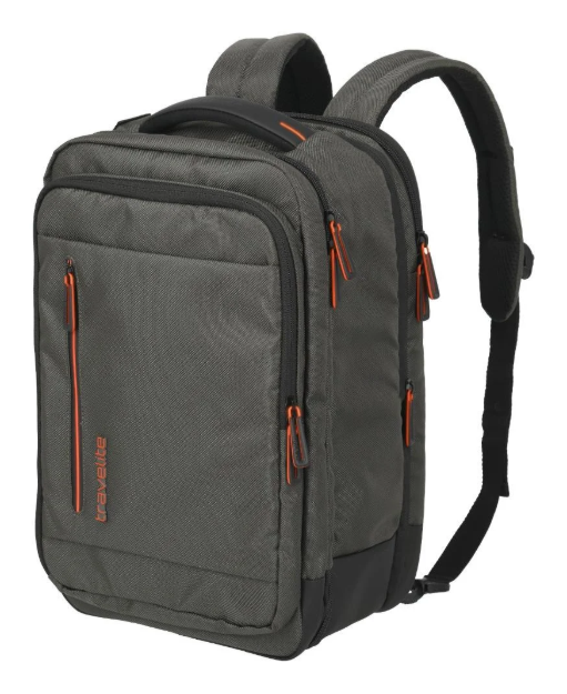 Kép Travelite Crosslite 5.0 Board bag/Backpack S Sötét olajzöld 20/23 L