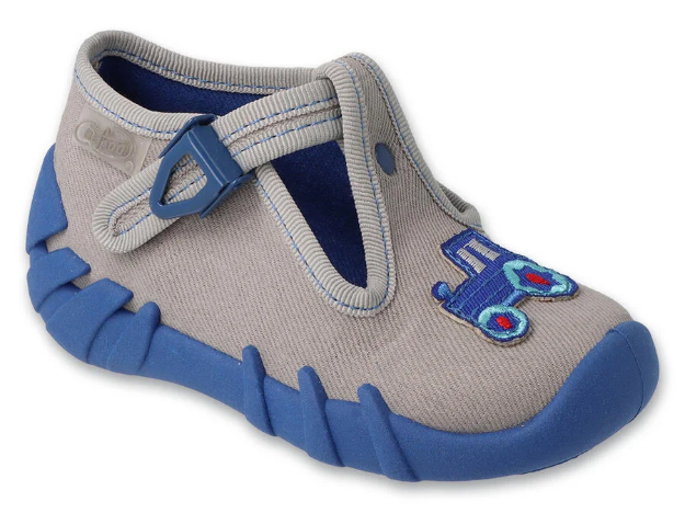 Kép BEFADO 110P513 fiúk traktoros papucs