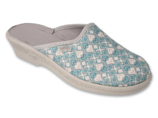 Kép BEFADO 219D485 női papucs ANIA általános iskola kék