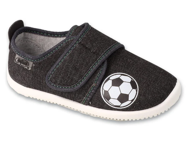 Kép BEFADO 902X042 902Y042 fiú cipő SOFTER fekete labda