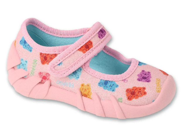 Kép BEFADO 109P268 lányok csizma rózsaszín mackó