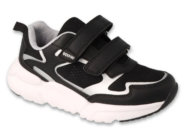 Kép BEFADO 516X406 SPORT COOL fekete-fehér tornacipő