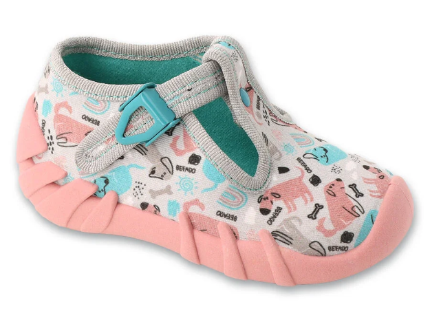 Kép BEFADO 110P504 lányok papucs kutyák