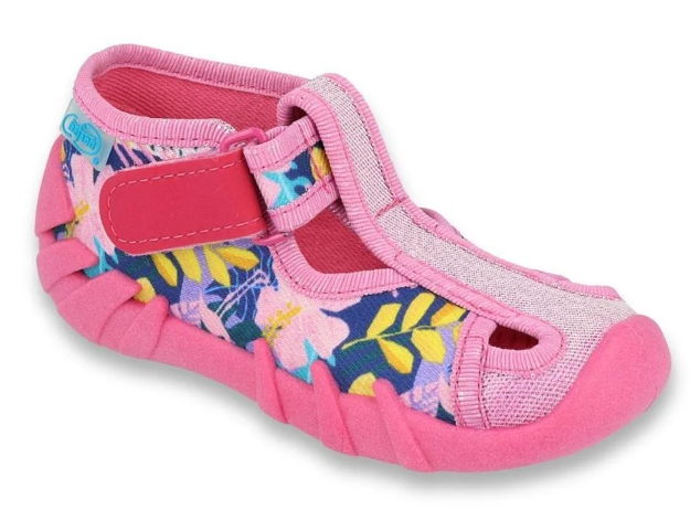 Kép BEFADO 190P097 lány papucs 1SZ virágok