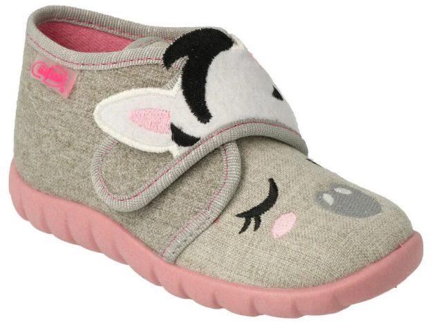 Kép BEFADO 465P082 lány papucs SZ zebra