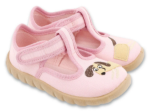 Kép BEFADO 627P012 lány papucs SZ rózsaszín kutya