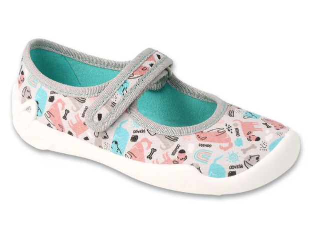 Kép BEFADO 114X550 lányok balerinák szürke kutyák