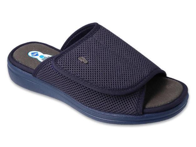 Kép BEFADO 078M002 DrORTO férfi papucs kék