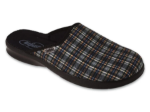 Kép BEFADO 548M040 férfi papucs LEON Általános iskola kockás
