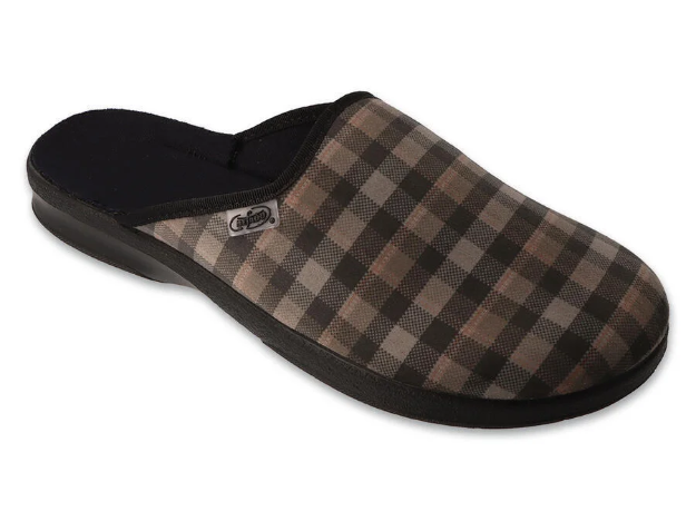 Kép BEFADO 548M048 férfi papucs LEON Általános iskola barna