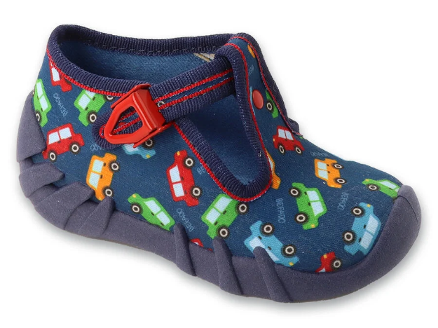 Kép BEFADO 110P509 fiú autós papucs