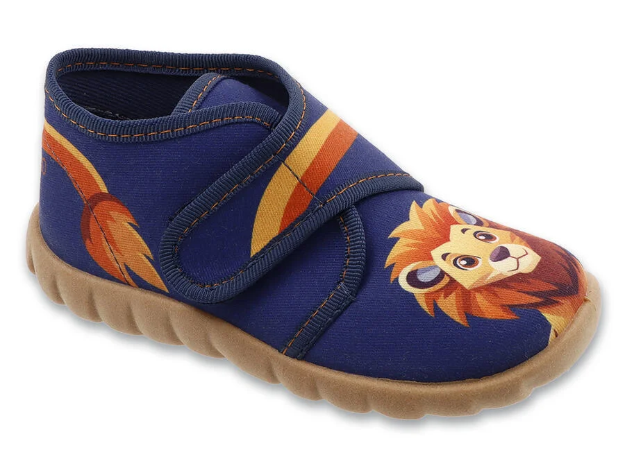 Kép BEFADO 465P222 fiúk papucs FLEXI oroszlán