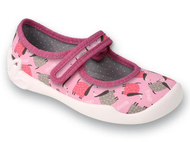 Kép BEFADO 114X549 lányok balerinák rózsaszín kutyák