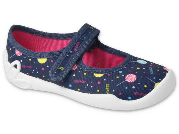 Kép BEFADO 114Y508 lány balerina sötétkék