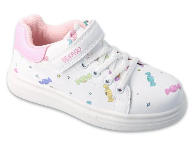 Kép BEFADO 514X032 tornacipő SPORT CANDY GUMMY fehér