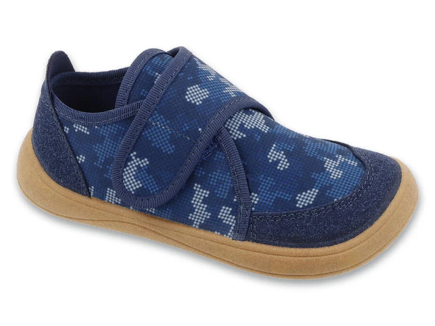 Kép BEFADO 140X001 csizma BAREFOOT kék terepszínű