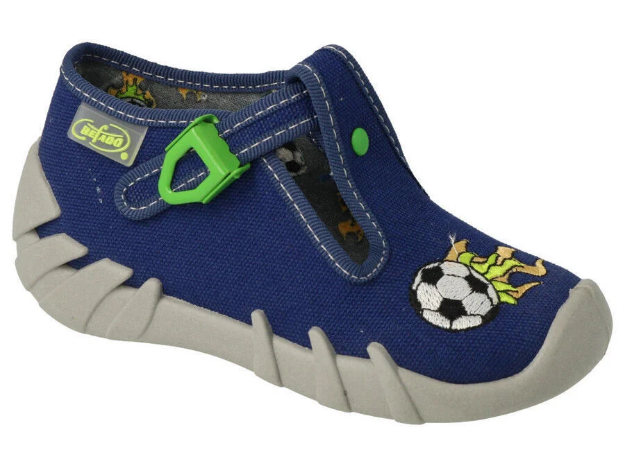 Kép BEFADO 110P445 fiú papucs kék labda