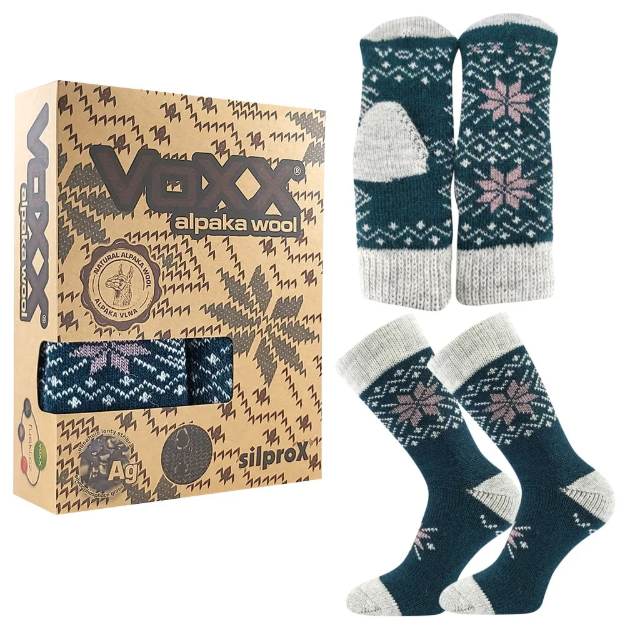 Kép VOXX Alta zokni szett sötét türkiz 1 csomag