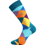 Kép LONKA zokni Dikarus kockás/mix A 3 pár