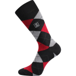 Kép LONKA zokni Dikarus kockás/mix B 3 pár