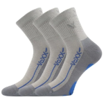 Kép VOXX zokni Barefootan világosszürke 3 pár