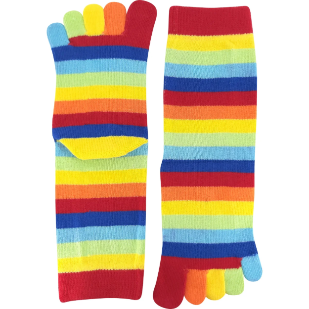 Kép BOMA Ring-a 10 szivárványos zokni 1 pár