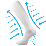 Kép VOXX kompressziós zokni Croma fehér 1 pár