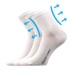 Kép LONKA zokni Demedik fehér 3 pár