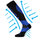 Kép VOXX Protect kompressziós zokni fekete 1 pár