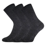 Kép BOMA zokni Turnip fekete highlighter 3 pár