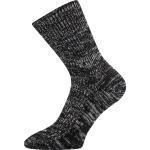 Kép BOMA zokni Turnip fekete highlighter 3 pár