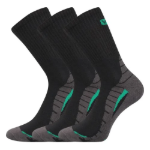 Kép VOXX zokni Trim fekete 3 pár