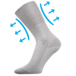 Kép LONKA zokni Zdravan világosszürke 3 pár