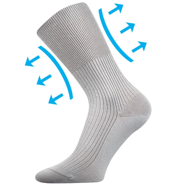 Kép LONKA zokni Zdravan világosszürke 3 pár