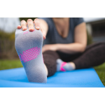 Kép VOXX zokni Rex 10 szürke/rózsaszín 3 pár