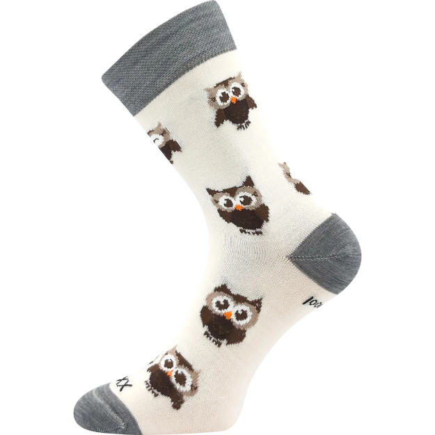 Kép VOXX® zokni Bubo fehér 1 pár