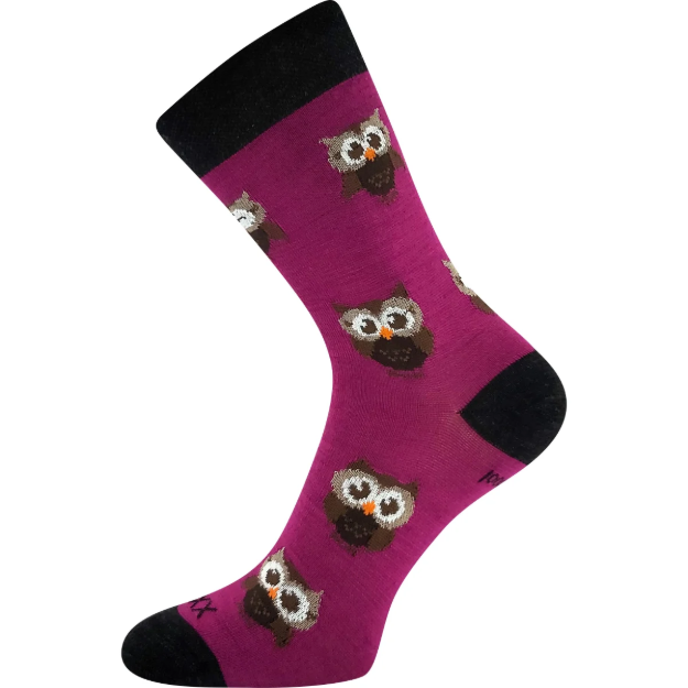 Kép VOXX® zokni Bubo fuxia 1 pár